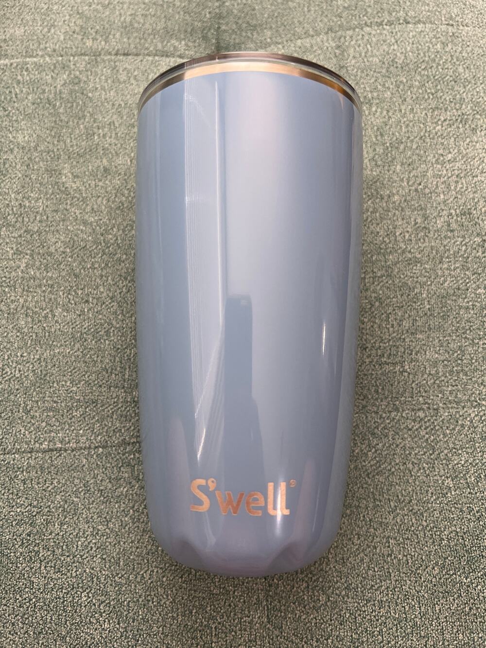 S'well Stainless Steel Insulated Tumbler 18 oz Coastal Blue Light Blue NIB